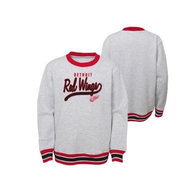 NHL, mikina, legends, crew, neck, pullover, DETROIT, RED, WINGS, detská, junior